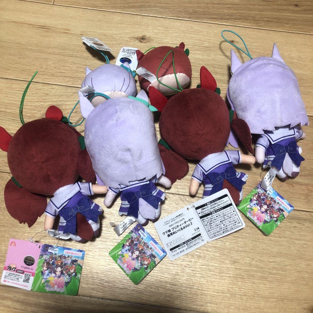 ウマ娘プリティーダービー耳付きマスコット ウマ娘 プリティーダービー 耳付きまるっこマスコットVol.4
